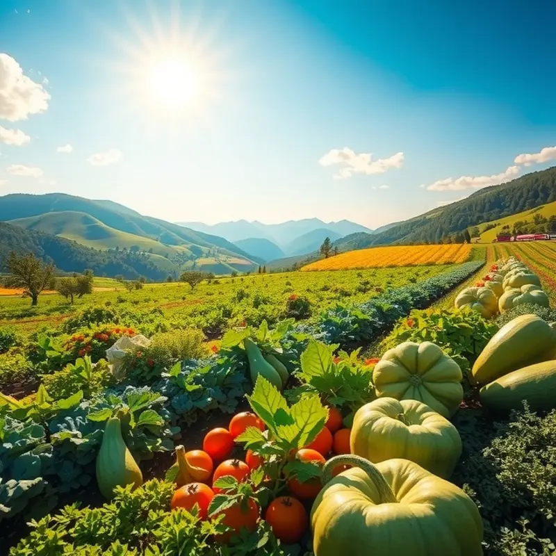 A lush field representing the abundance of Indigenous crops.