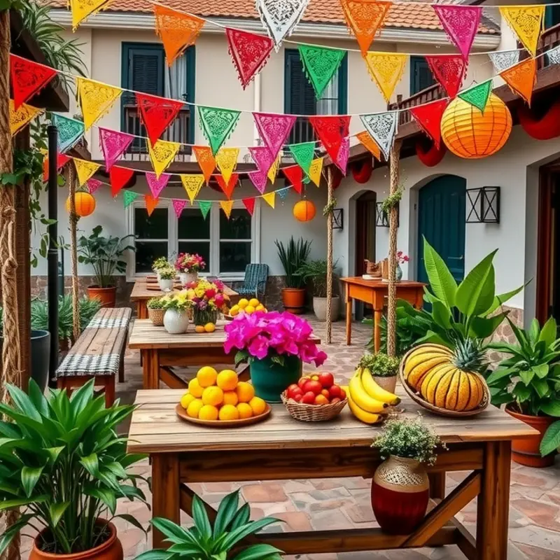 A beautifully decorated table reflecting the cultural heritage found in Asian cuisines.