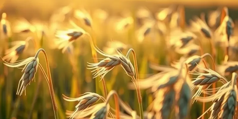 A scenic landscape featuring lush greenery and vibrant organic fruits and vegetables, emphasizing healthy nutrition.