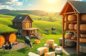 A sunlit organic farm landscape representing abundance in nature.