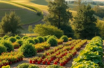 A field abundant in organic produce under a sunny sky, reflecting natural health.