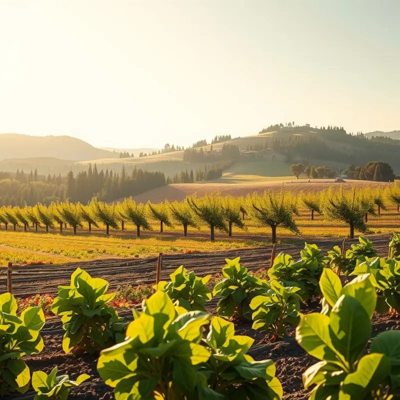A vibrant sunlit field representing the essence of natural, healthy ingredients.