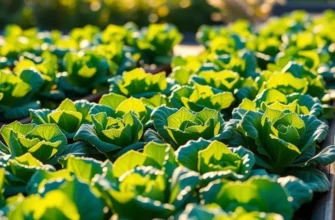 A beautiful sunny field filled with an array of organic vegetables and fruits.