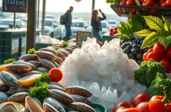 A sunlit field showcasing abundant organic vegetables and fruits.