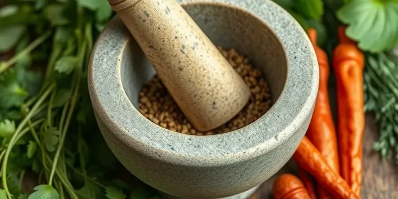 A vibrant sunlit field filled with lush vegetables and fruits, symbolizing healthy and organic cooking.