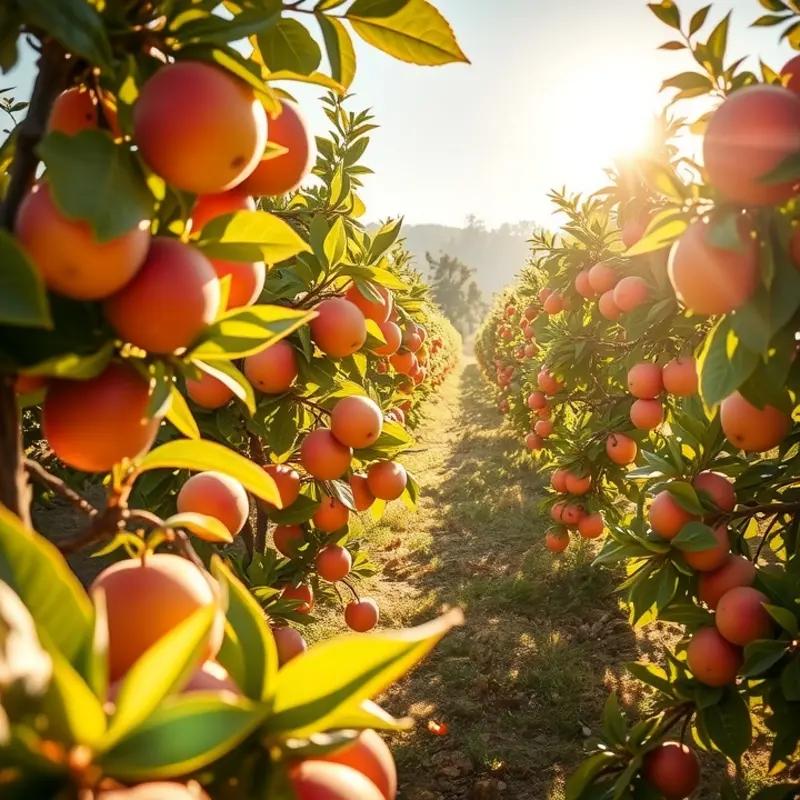 An abundant field of fresh produce symbolizing healthy dietary choices.