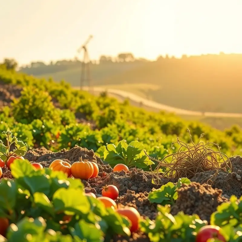 A colorful assortment of fresh produce representing healthy tortilla alternatives.