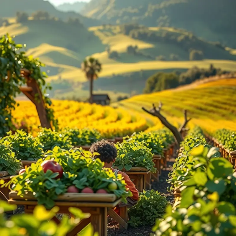 Fresh organic produce symbolizes cleanliness and health.