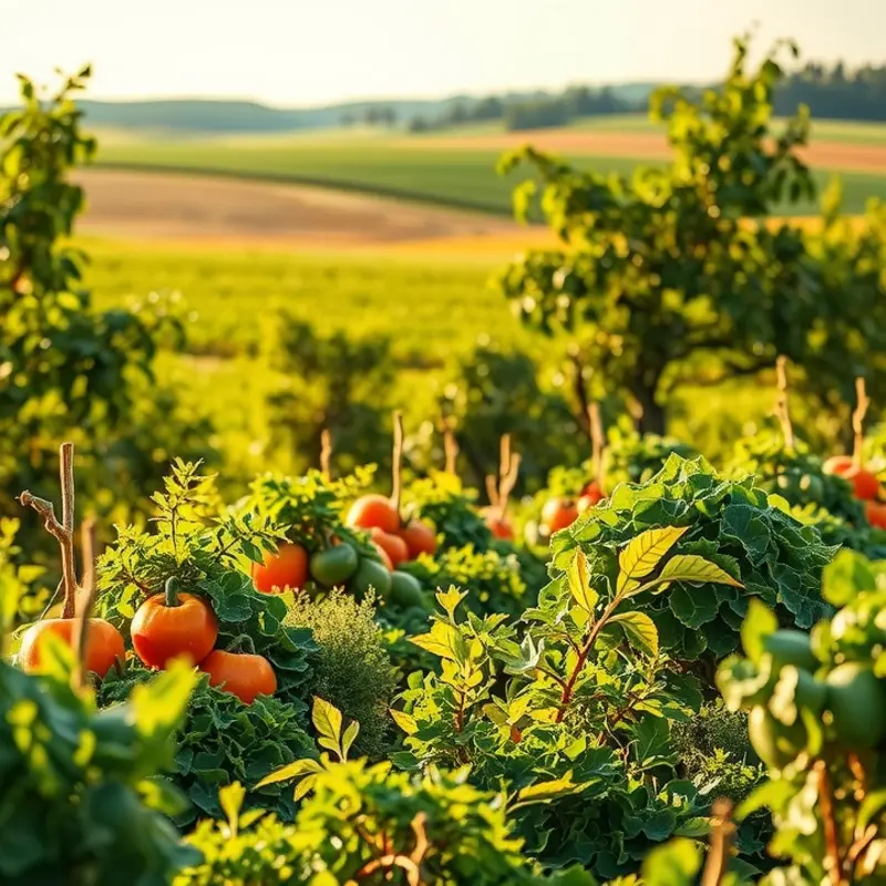 A vibrant sunlit field representing the essence of natural, healthy ingredients.