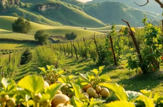 A bright and beautiful field of organic produce representing health and gratitude in eating.
