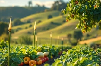 A stunning field flourishing with organic produce, embodying the essence of healthy eating.