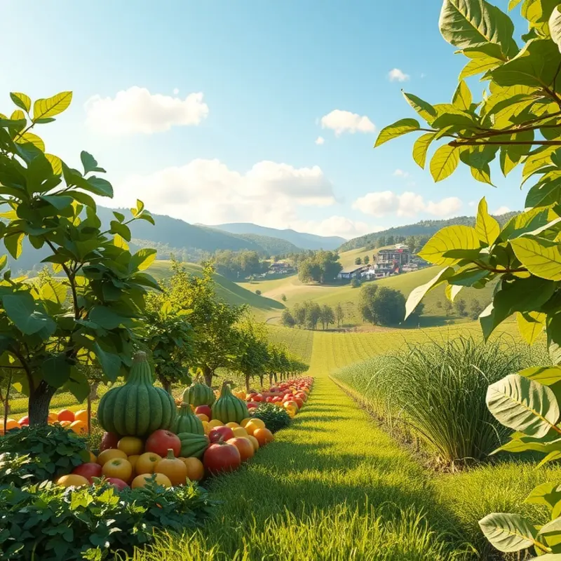 A serene sunlit field showcasing the richness of nature, perfect for illustrating the benefits of functional oils.