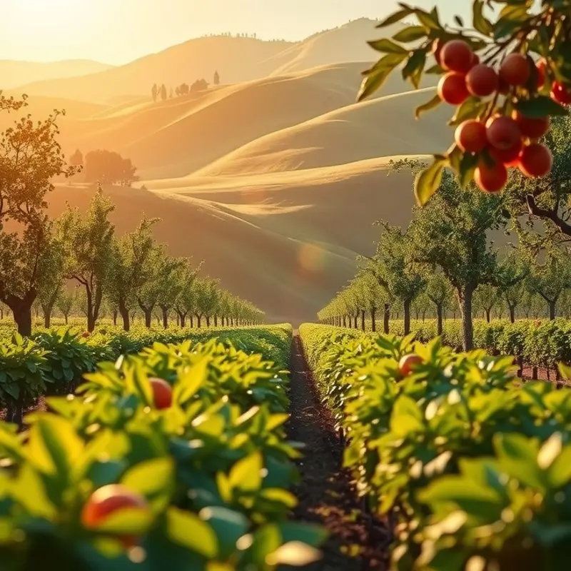 A scenic overview of fresh fruits and vegetables, perfect for making smoothies.