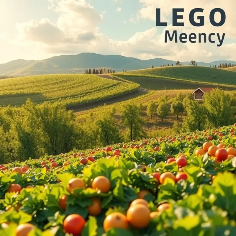 A vibrant field highlighting the abundance of nature, symbolizing the importance of water in detoxification.