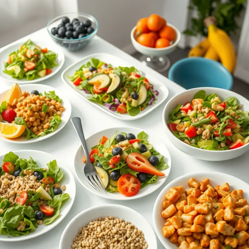 A vibrant orchard symbolizing the bounty of healthy nutrition.